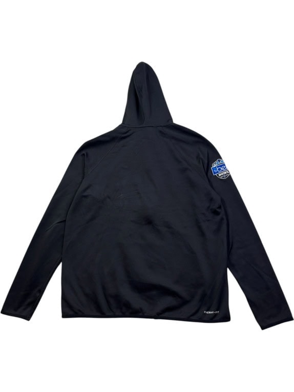 NIKE FELPA ZIP CON CAPPUCCIO SPORTSWEAR NERA UOMO PRE OWNED L