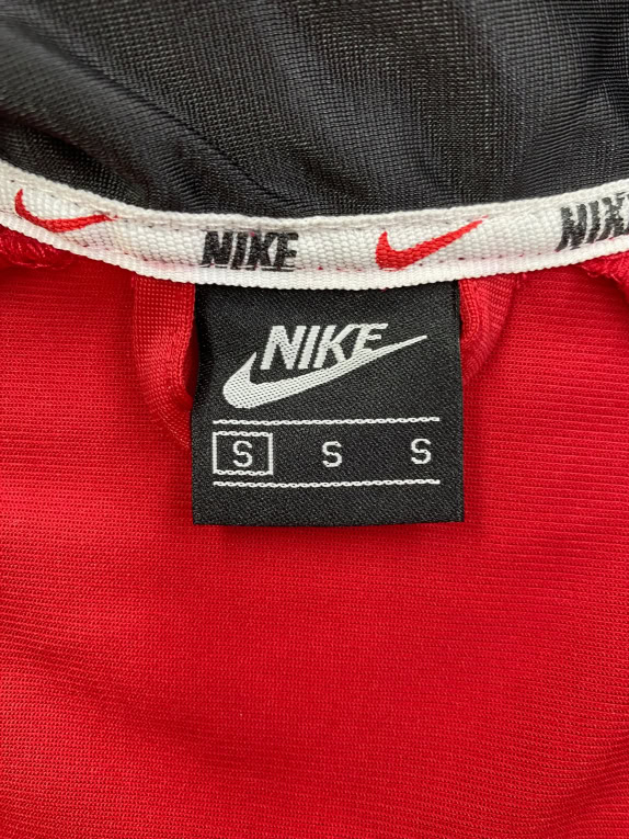 NIKE Ζακέτα Track Jacket Casual Λογότυπο Κόκκινο Ανδρικό S