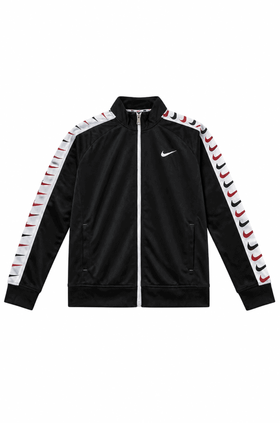 NIKE ΖΑΚΕΤΑ TRACK JACKET SPORTSWEAR ΜΑΥΡΟ ΑΝΤΡΙΚΟ PRE OWNED M