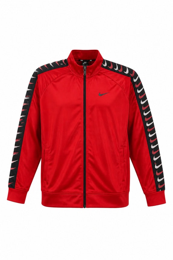 NIKE ΖΑΚΕΤΑ TRACK ΚΟΚΚΙΝΟ ΑΝΤΡΙΚΟ PRE OWNED XXL