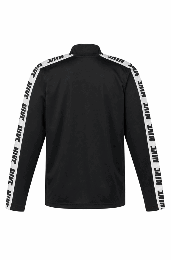 NIKE ΖΑΚΕΤΑ TRACK ΜΕ LOGO ΜΑΥΡΟ ΑΝΔΡΙΚΟ PRE OWNED L