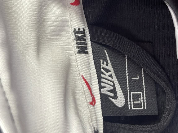 NIKE ΖΑΚΕΤΑ TRACK ΜΕ LOGO ΜΑΥΡΟ ΑΝΔΡΙΚΟ PRE OWNED L