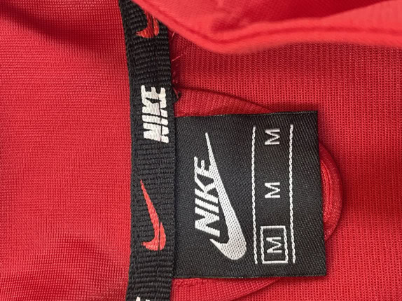 NIKE ΖΑΚΕΤΑ TRACK STREETWEAR ΚΟΚΚΙΝΟ ΑΝΤΡΙΚΟ PRE OWNED M