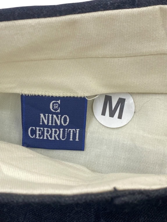 NINO CERRUTI ΥΦΑΣΜΑΤΙΝΟ ΠΑΝΤΕΛΟΝΙ ΚΛΑΣΙΚΟ ΑΝΘΡΑΚΙ ΑΝΤΡΙΚΟ PRE OWNED M