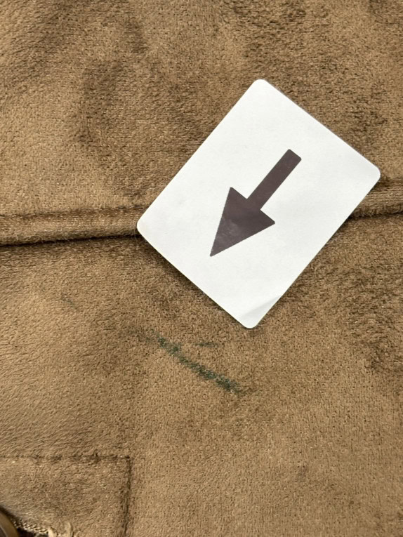 2002 ΠΑΛΤΟ SHEARLING VINTAGE ΚΑΦΕ ΑΝΤΡΙΚΟ PRE OWNED