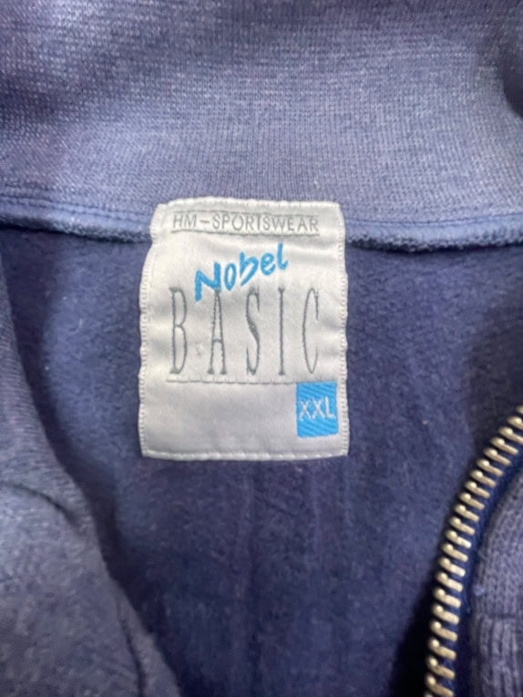 Nobel Basic Φόρμα Σετ Vintage Logo Μπλε Γυναικείο XXL