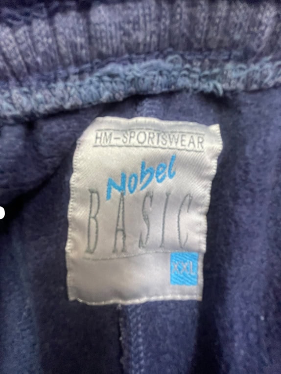 Nobel Basic Φόρμα Σετ Vintage Logo Μπλε Γυναικείο XXL