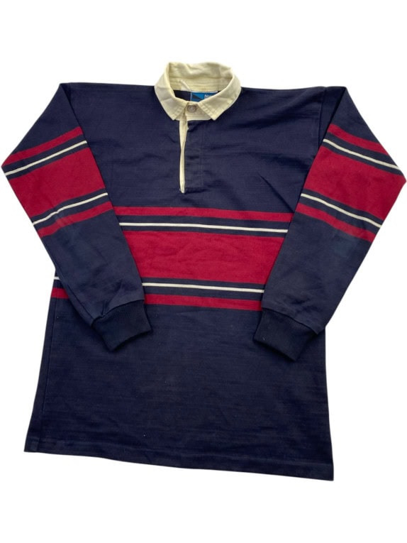 NOONE IMAGEWEAR ΡΑΓΚΜΠΙ ΜΠΛΟΥΖΑ RETRO NAVY ΑΝΤΡΙΚΟ PRE OWNED S