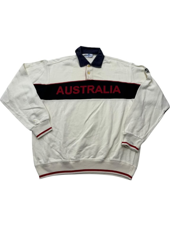 NORTH SAILS felpa stile rugby vintage 
