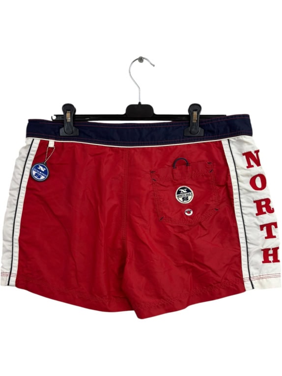 NORTH SAILS COSTUME SHORTS SPORTSWEAR ROSSO UOMO PRE OWNED M