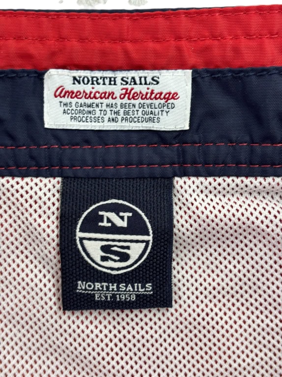 NORTH SAILS COSTUME SHORTS SPORTSWEAR ROSSO UOMO PRE OWNED M