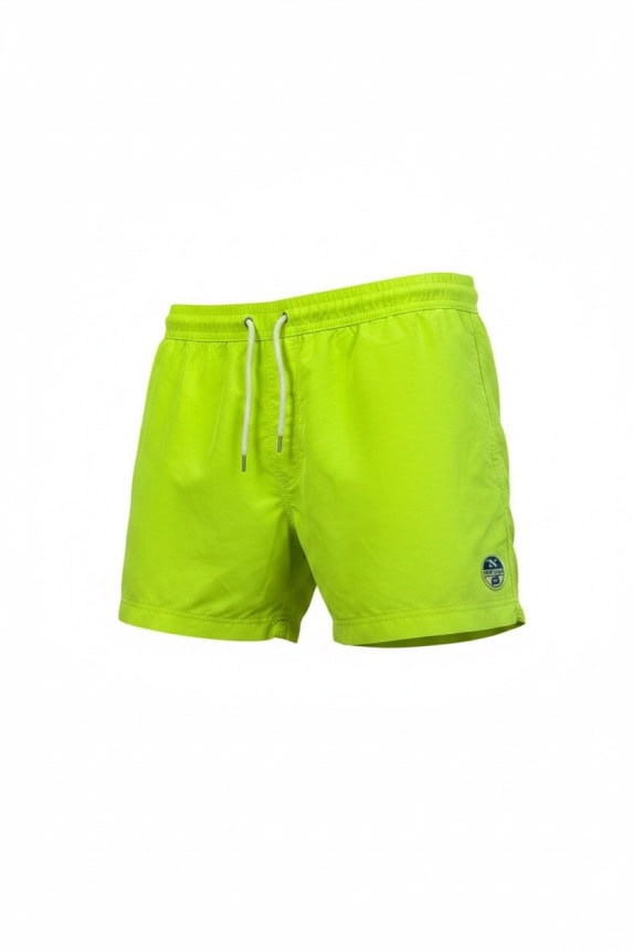 NORTH SAILS SWIM SHORTS SPORTSWEAR LIME GREEN MENS PRE OWNED XL