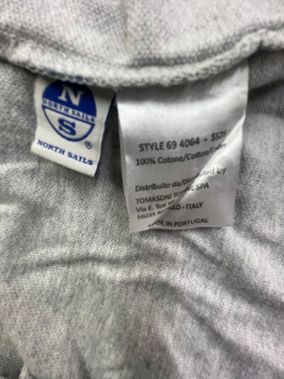 North Sails Polo Γκρι Ανδρικό M