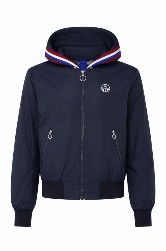 NORTH SAILS ZIP HOODIE SAILOR NAVY ΑΝΤΡΙΚΟ PRE OWNED S