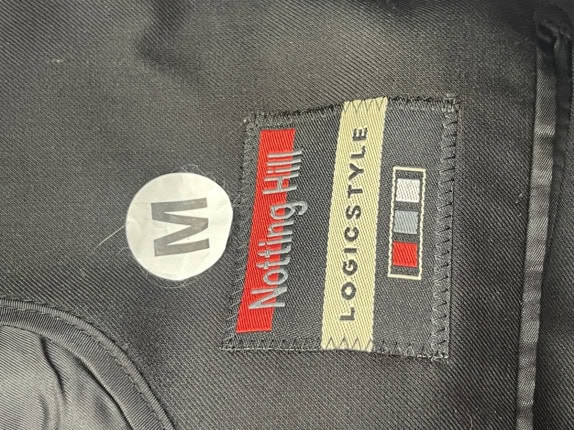 2010 NOTTING HILL LOGIC BLAZER MINIMAL BLACK ΑΝΤΡΙΚΟ PRE OWNED L
