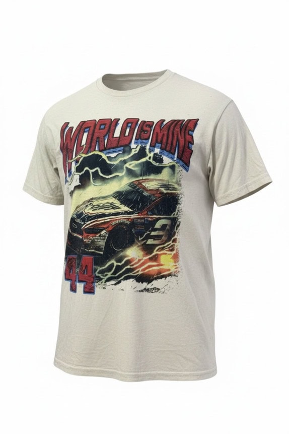 NOVA MEN T SHIRT GRAFICA RACING OFF WHITE UOMO PRE OWNED M