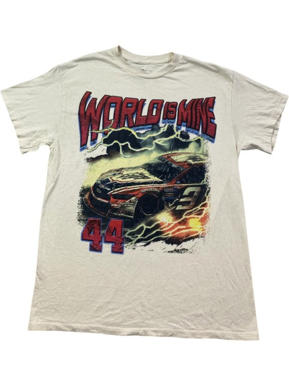 NOVA MEN T SHIRT RACING GRAPHIC OFF WHITE ΑΝΤΡΙΚΟ PRE OWNED M