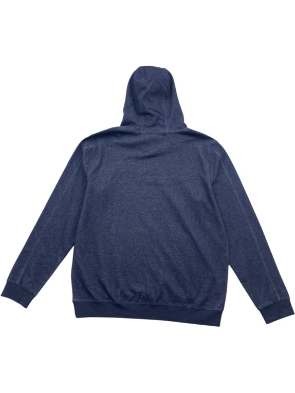 NZA New Zealand Felpa con Cappuccio Logo Blu Unisex L