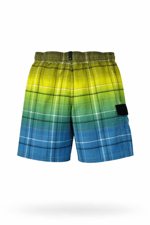 O NEILL CARGO SWIM SHORTS GRAFFITI BLU VERDE მამაკ? PRE OWNED M