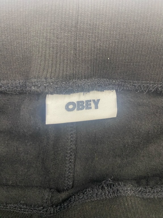 Obey Men’s Black Sweatpants Size L
