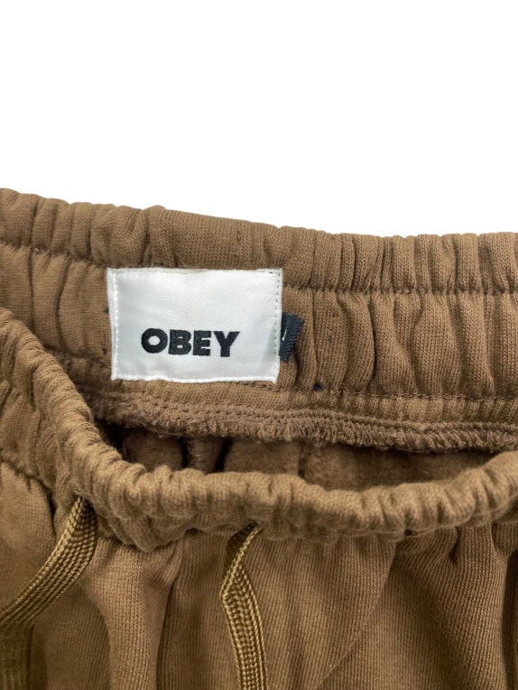 Obey Φόρμα Παντελόνι Casual Καφέ Unisex M