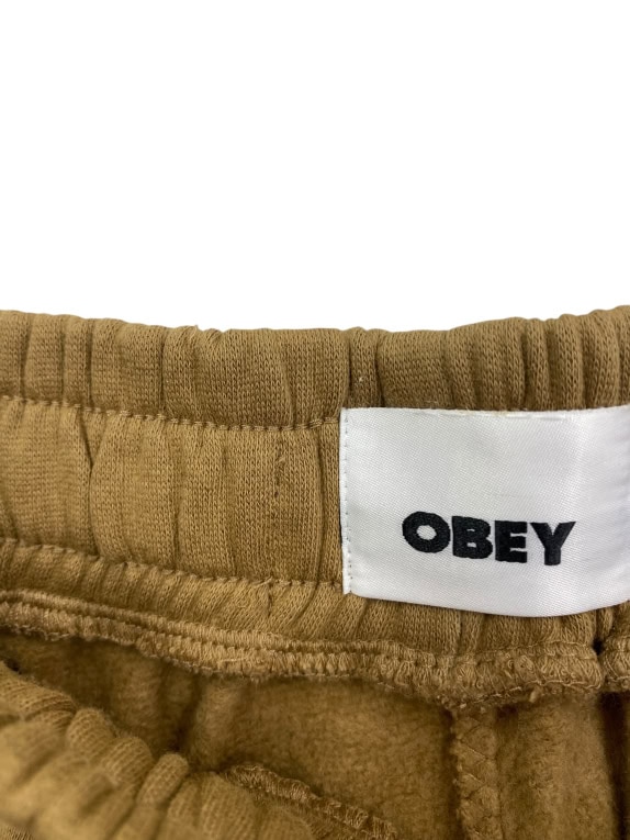 Obey Φόρμα Παντελόνι Casual Καμηλό Unisex S