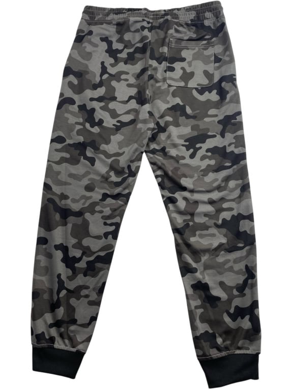 OBEY PANTALONE TUTA CAMOUFLAGE CON ELASTICO GRIGIO UOMO L