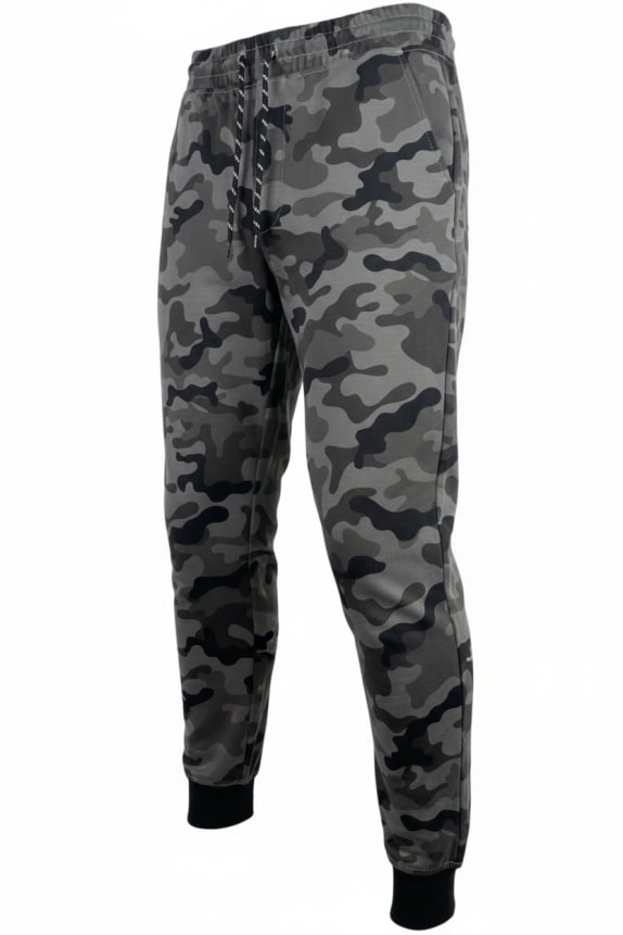 OBEY ΠΑΝΤΕΛΟΝΙ ΦΟΡΜΑΣ CAMOUFLAGE ΜΕ ΛΑΣΤΙΧΟ ΓΚΡΙ ΑΝΔΡΙΚΟ L