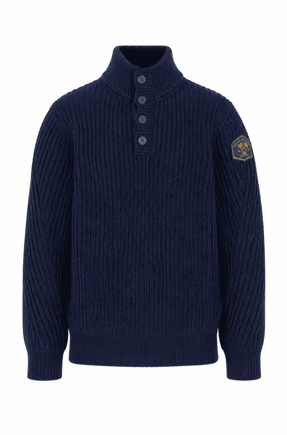 OCEAN INSPIRED MAGLIONE IN MAGLIA CLASSIC NAVY UOMO PRE OWNED S