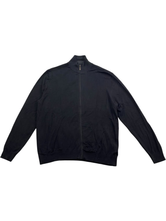 Old Navy Men’s Black Zip-Up Sweatshirt XL