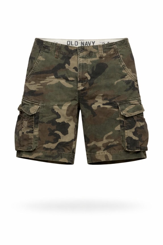 OLD NAVY CARGO SHORTS CAMO ΑΝΤΡΙΚΟ PRE OWNED XL
