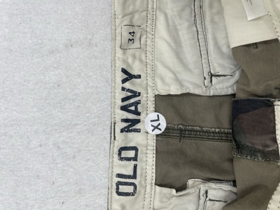OLD NAVY CARGO SHORTS CAMO UOMO PRE OWNED XL