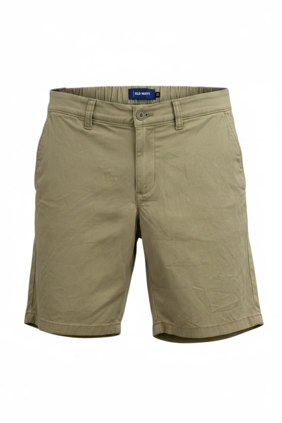 OLD NAVY CHINO SHORTS MINIMAL BEIGE ΓΥΝΑΙΚΕΙΟ PRE OWNED M