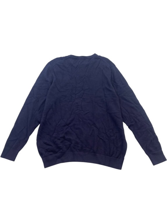 OLD NAVY MAGLIONE CREWNECK MINIMAL NAVY UOMO PRE OWNED L