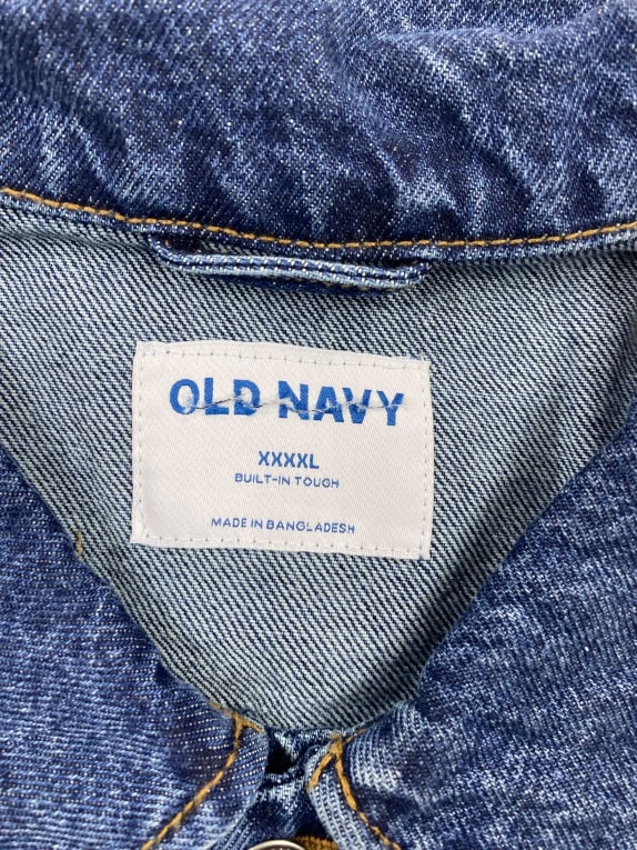 OLD NAVY Denim Jacket Vintage Blue Ανδρικό XXXXL