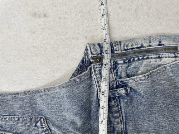 OLD NAVY DENIM PINAFORE OVERALLS VINTAGE WASHED BLUE WOMEN PRE OWNED S