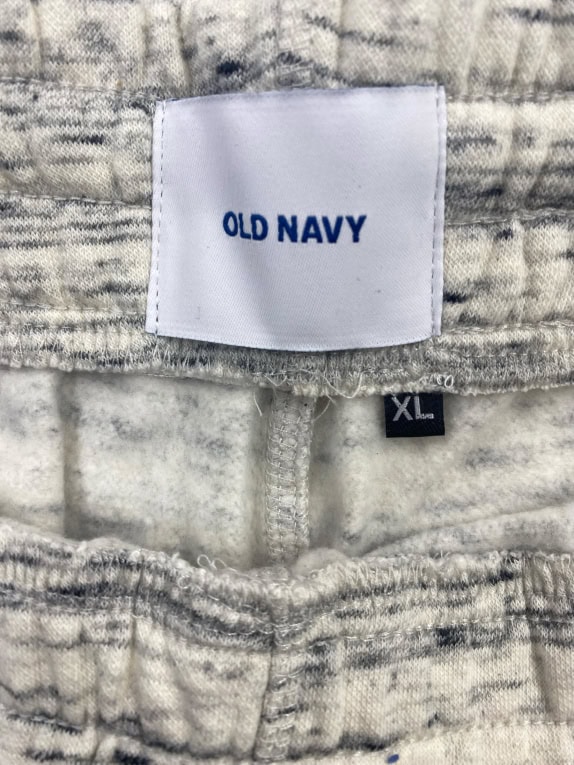 OLD NAVY Φόρμα Παντελόνι Casual Μελανζέ Γκρι Ανδρικό XL