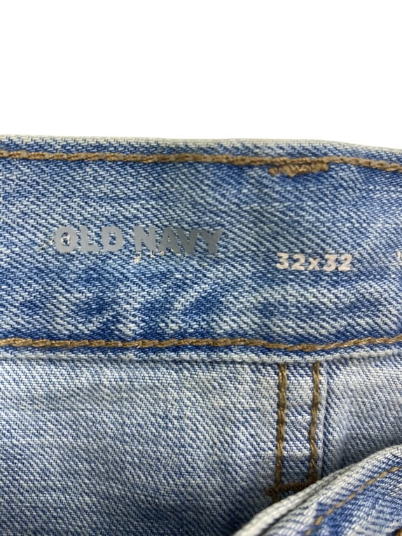 Old Navy Jeans Παντελόνι Denim Straight Γαλάζιο Ανδρικό M (32x32)