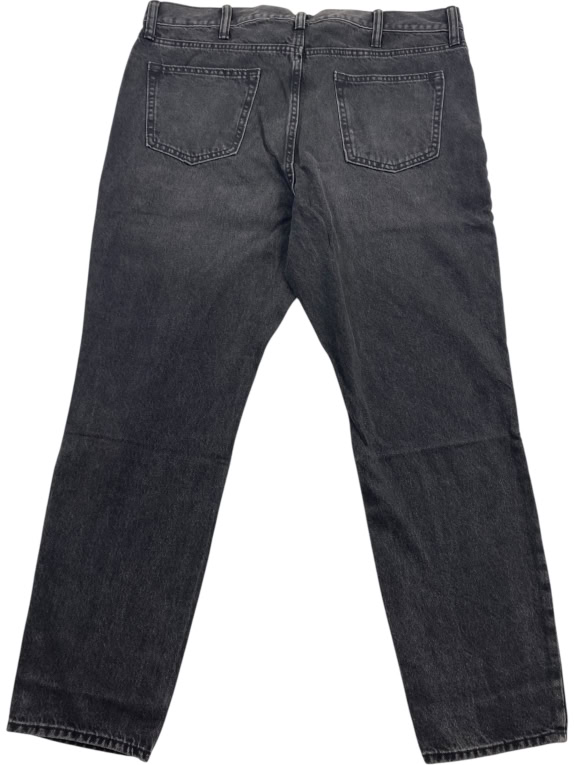 Old Navy Jeans Straight Taper Built-In Tough Μαύρο Ανδρικό W38/L32