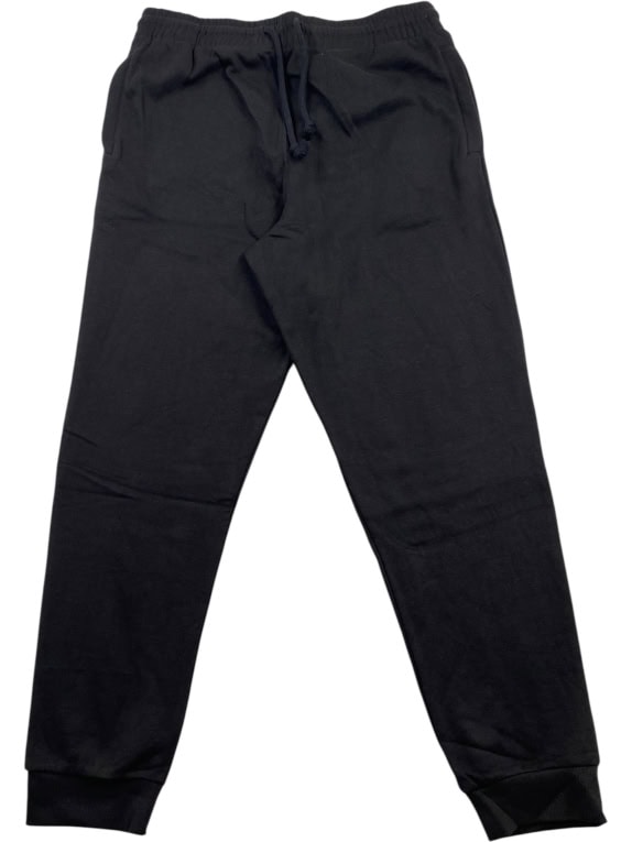 Old Navy Black Sweatpants With Elastic Cuffs Men’s XL