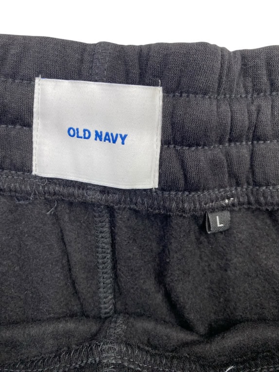 Old Navy Μαύρο Παντελόνι Φόρμας Ανδρικό L