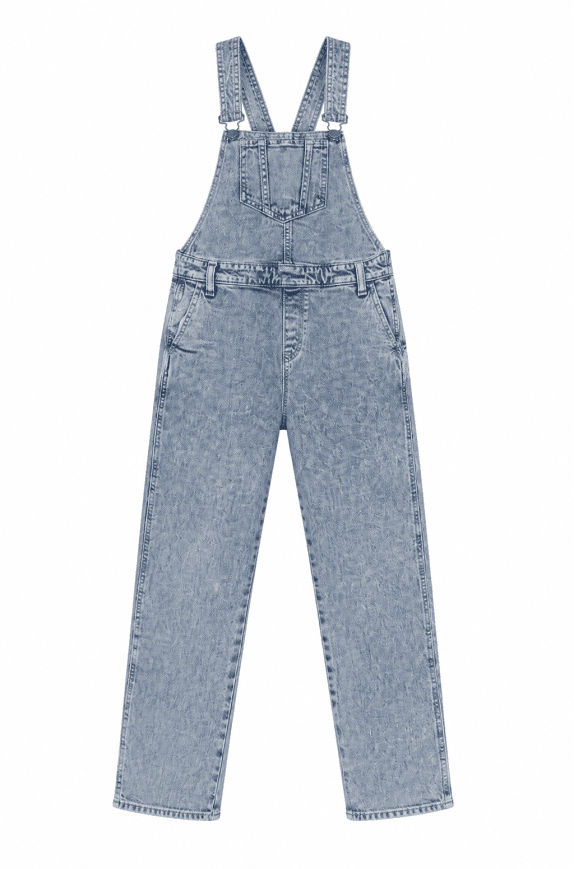 OLD NAVY ΟΛΟΣΩΜΗ ΦΟΡΜΑ DENIM WASHED ΜΠΛΕ ΓΥΝΑΙΚΕΙΟ PRE OWNED XS