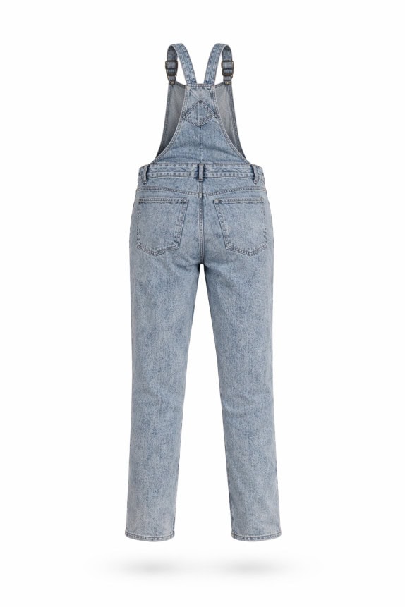 OLD NAVY ΟΛΟΣΩΜΗ ΦΟΡΜΑ DENIM WASHED ΜΠΛΕ ΓΥΝΑΙΚΕΙΟ PRE OWNED XS