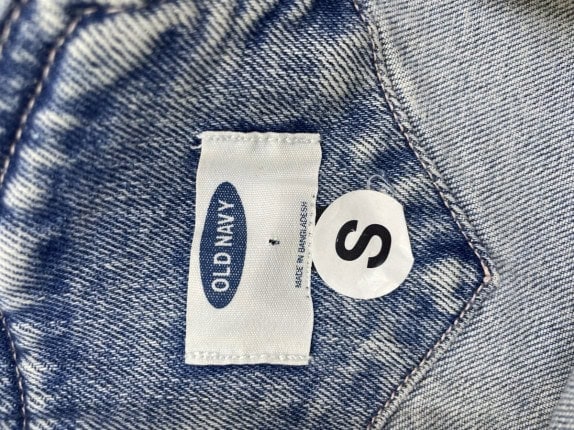 OLD NAVY OVERALLS DENIM ΜΠΛΕ ΓΥΝΑΙΚΕΙΟ PRE OWNED S