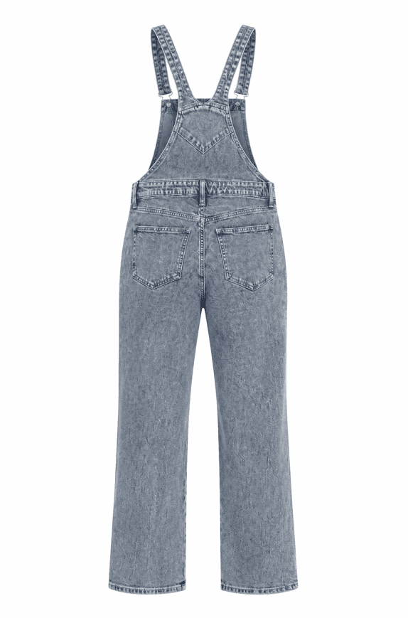 OLD NAVY OVERALLS DENIM ΜΠΛΕ ΓΥΝΑΙΚΕΙΟ PRE OWNED S