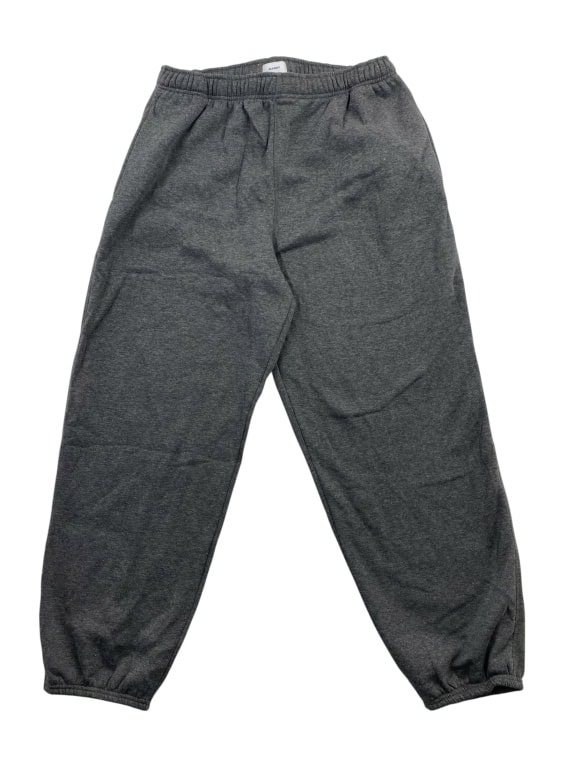 Old Navy pantaloni da tuta da uomo grigi con polsino elastico L