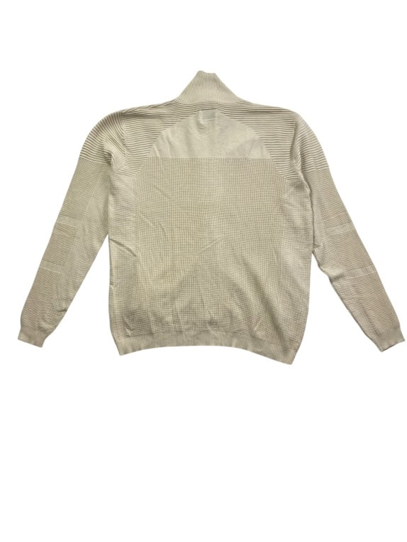 Old Navy Πλεκτή Ζακέτα Casual Full Zip Μπεζ Ανδρική XL