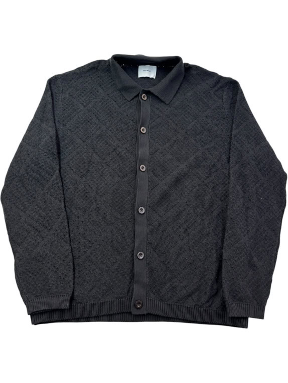 OLD NAVY ΠΛΕΚΤΗ ΖΑΚΕΤΑ MINIMAL ΑΝΘΡΑΚΙ ΑΝΤΡΙΚΟ PRE OWNED XL