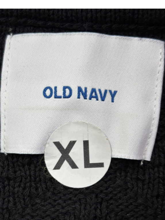 OLD NAVY ΠΛΕΚΤΗ ΖΑΚΕΤΑ MINIMAL ΑΝΘΡΑΚΙ ΑΝΤΡΙΚΟ PRE OWNED XL