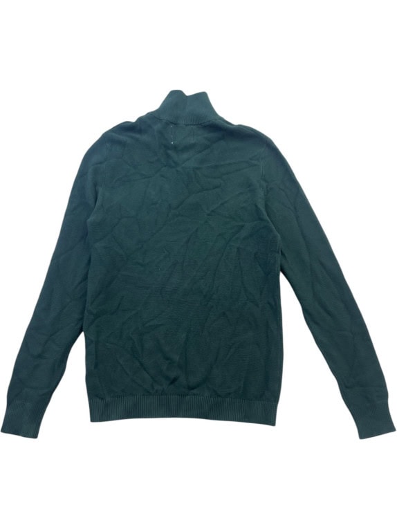 OLD NAVY ΠΛΕΚΤΟ HALF ZIP MINIMAL ΠΡΑΣΙΝΟ ΑΝΤΡΙΚΟ PRE OWNED M
